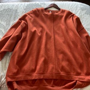 Free people oversized sweatshirt